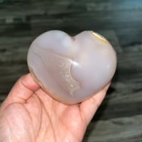 Image 3 of Madagascar Flower Agate Heart 