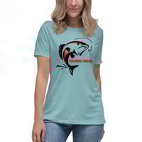 Image 7 of Women's Relaxed T-Shirt, Fishing Fever T-Shirt | Angler Fish Hook Graphic Tee