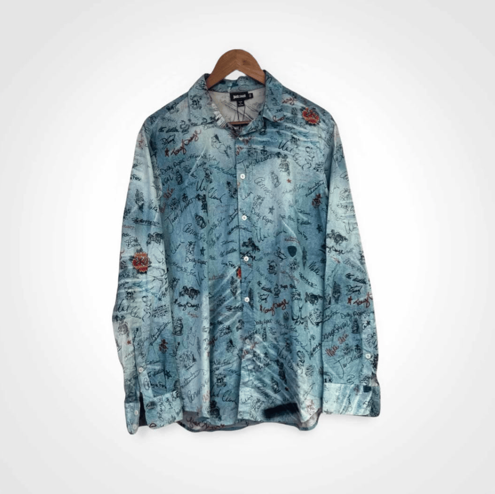 Image of Just Cavalli Graffiti Shirt