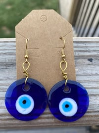 Glass evil eye