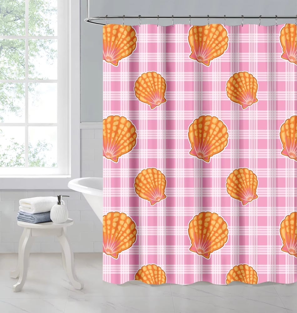 Image of Sunrise Shell HunnyGirl Shower Curtain