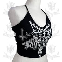 Image 3 of Dark Funeral "Logo" Open-Back Top (SIZE S)