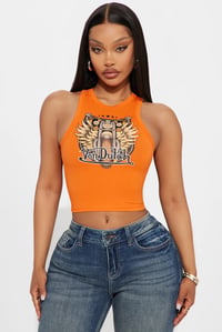 Image 1 of Von Dutch Biker Crop