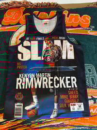 Image 1 of Mitchell & Ness SLAM Kenyon Martin Jersey New Jersey Nets Tank Top Medium