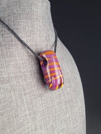 Image 8 of Plum Sunset Paw Bean Pendant