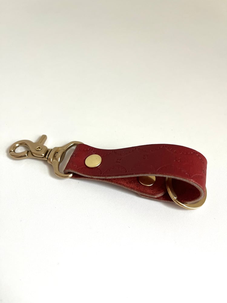 Image of Portage Red Long Keychain 