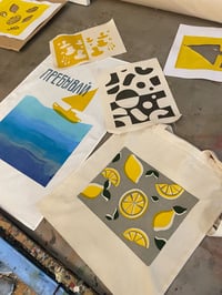 Image 13 of Beginners Level - Screen Printing on to fabric - Upcoming Open Classes 