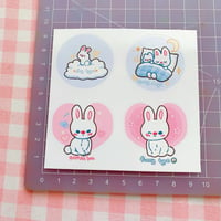 Image 2 of Bunny Day Deco Sticker Sheet 🐰
