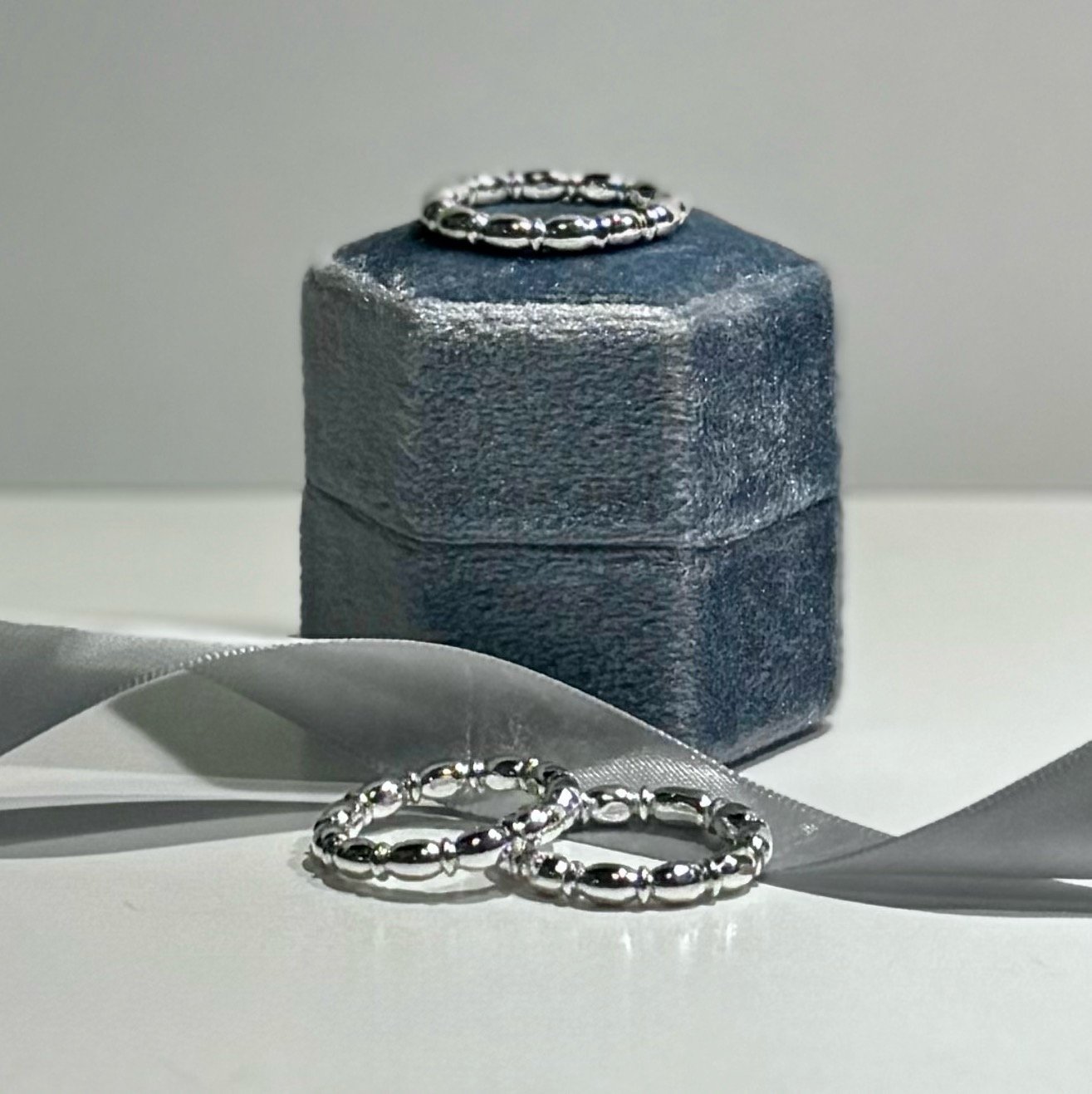 『TW RING SILVER』 Decorative silver ring | Circa72 Jewellery