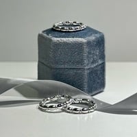 Image 1 of Decorative silver ring 