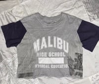Image 1 of Malibu high school cropped bbl shirt 