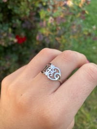 Image 2 of Scroll Cross Ring 