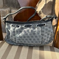 Image 2 of Vintage Dooney & Bourke Trashed Soulder Bag