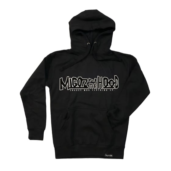 Image of Migoz N The Hood hoodie (Black/Black)