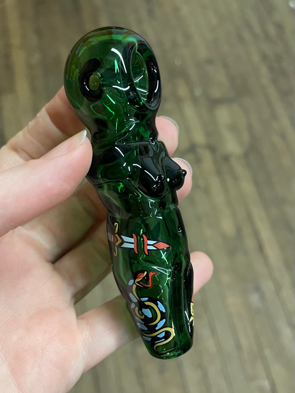 Body Pipe Mini w/ Tattoo Decals (Made to Order)