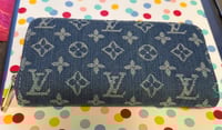 Image 2 of Blue Jean LV Wallet
