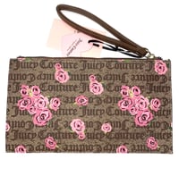 Image 2 of JUICY COUTURE floral wristlet clutch bag
