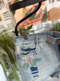 Image 2 of NWT embroidered shorts