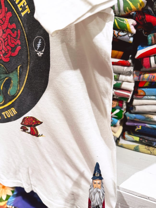 Rare Grateful Dead 1990-1991 World Tour Lot T-Shirt - Fits L