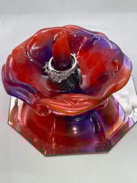 Image 10 of Handcrafted Resin Flower Ring Holder