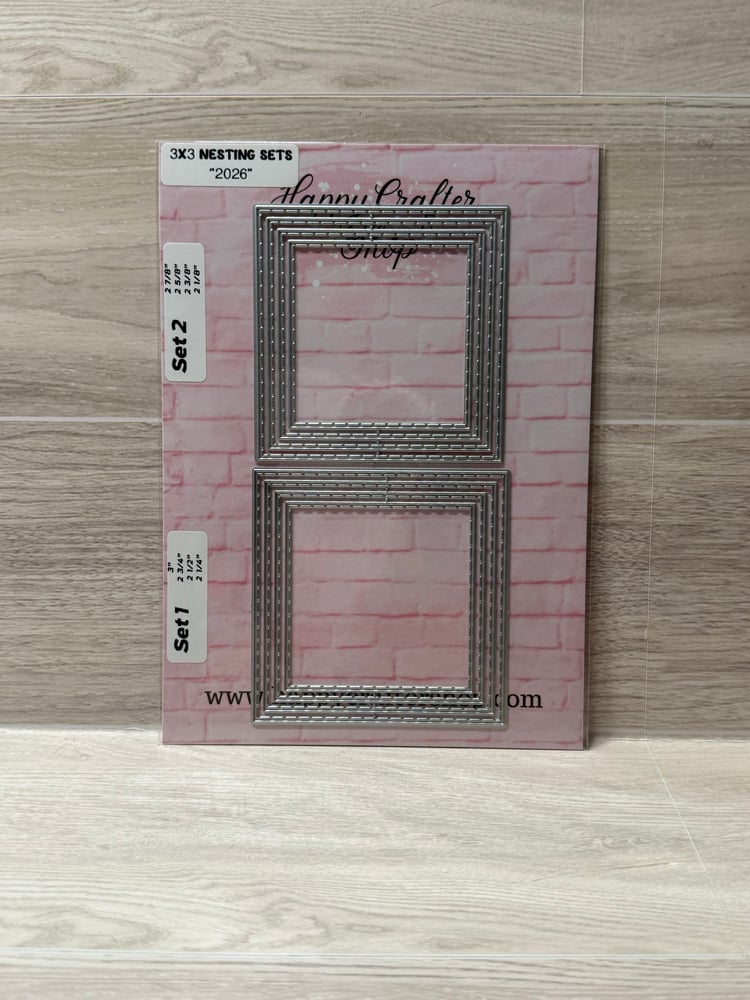Image of 3x3 Nesting Sets