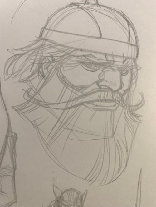 Image of CAPTAIN AMERICA x VOLSTAGG #1 VOLSTAGG character sheet