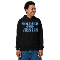 Image 2 of Soldier For Jesus ICE Youth heavy blend hoodie