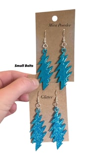 Image 3 of Customized SML Grateful Bolt Earrings