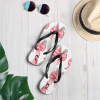 Image 2 of  China Doll Merch Flip-Flops