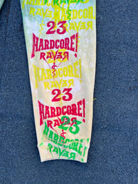 Image 3 of  Hardcore Ravers Sweats - rasta 1/1