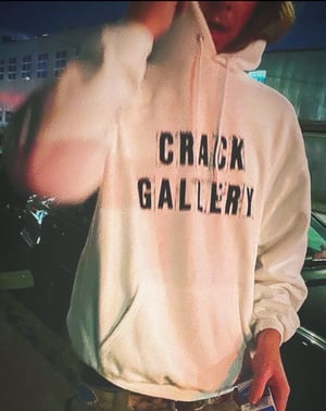 Image of Crack Gallery Hooded Sweatshirt 