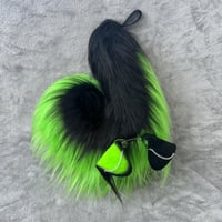 Image 1 of Green/Black Husky Set