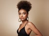CURL DEFINED HUMAN HAIR DRAWSTRING AFRO PONYTAIL (MADE IN Uk)
