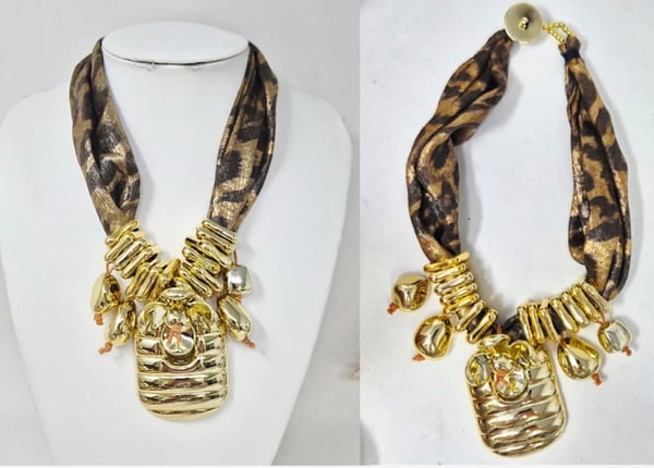 Image of Leopard love of NECKLACE SET