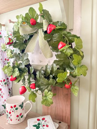 Image 1 of The Strawberry Garden Wreath