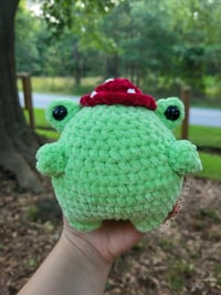 Image 2 of Mushie Frog Plushie (MADE TO ORDER) 