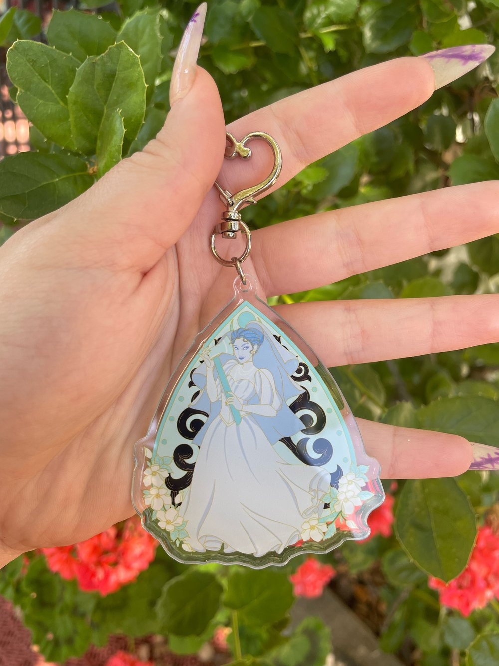 Image of Call in The Spirits 1 Keychain