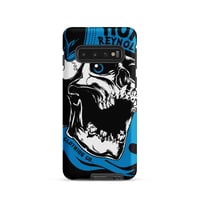 Image 4 of Blue Skull Tough Case For Samsung® 