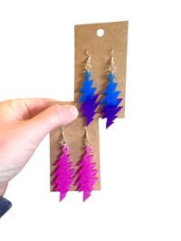 Image 1 of Customized SML Grateful Bolt Earrings