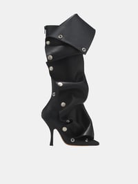 Image 1 of BLACK BUTTON ME BOOT