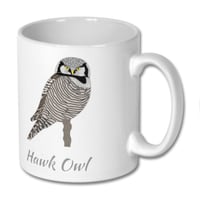 Image 2 of Hawk Owl Mug