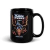 Dragon Wizard Black Glossy Mug