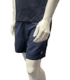 Foxall swim shorts in Navy/ Lavender 