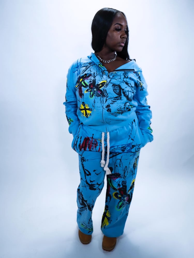 Image of DJA Graffiti Sweat Suit