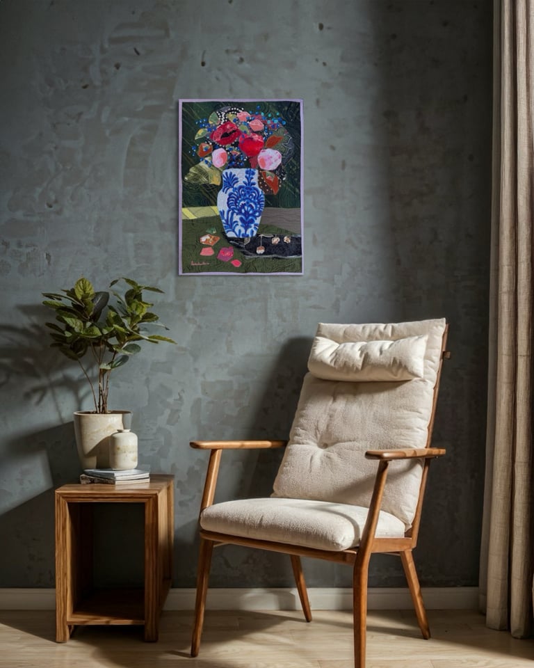 "Memory of the Flame" , 62x44 cm Image 3
