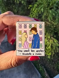 Image 1 of Watch Me Polaroid Enamel Pin | Shatter Me