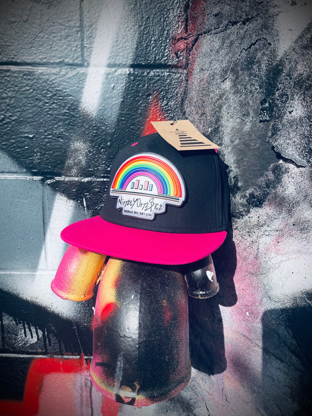 Image of Rainbow Patch Snapback Cap