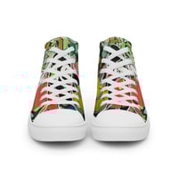 Image 4 of Women’s high top canvas shoes