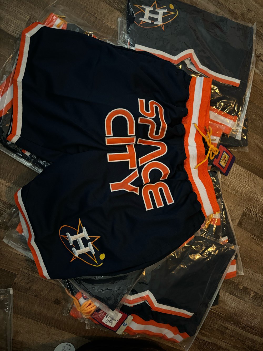 Space city shorts 