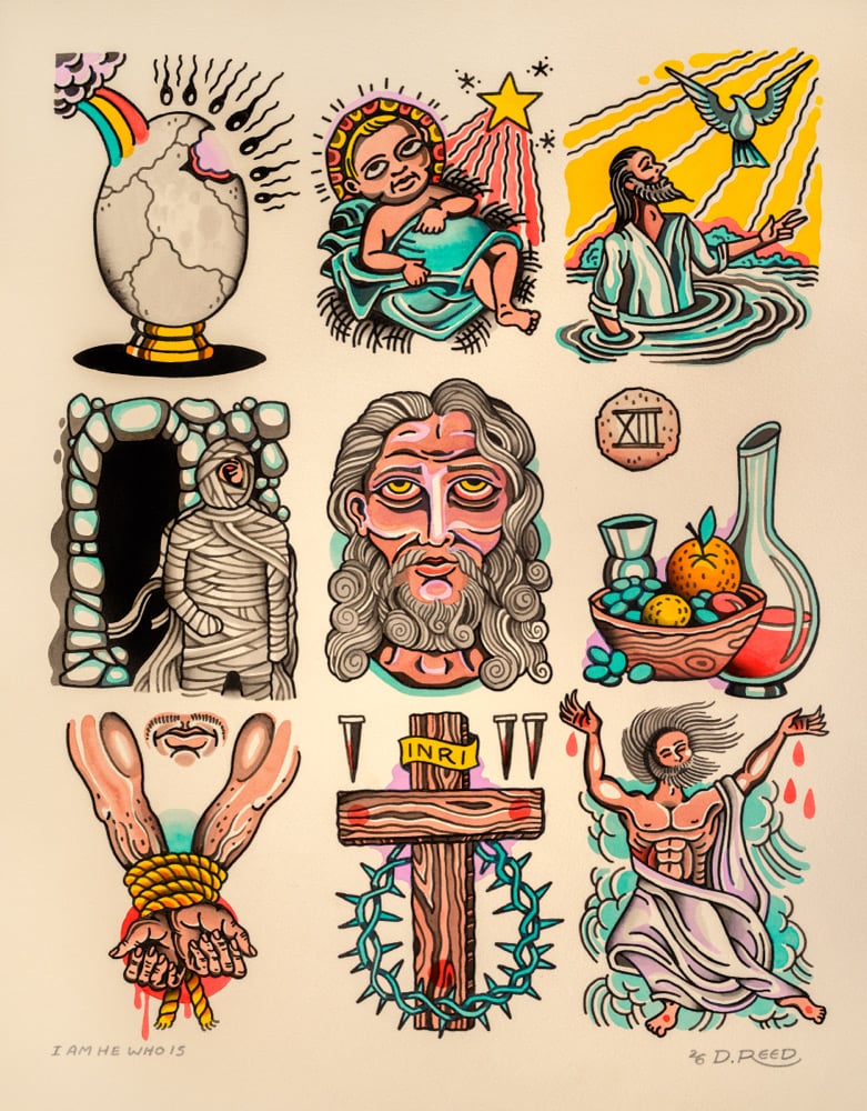 Image of I AM HE WHO IS print